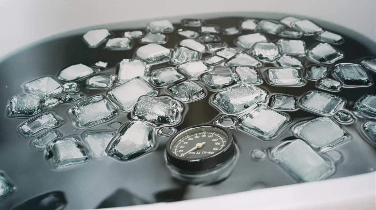 Set up the tub and dial the temp