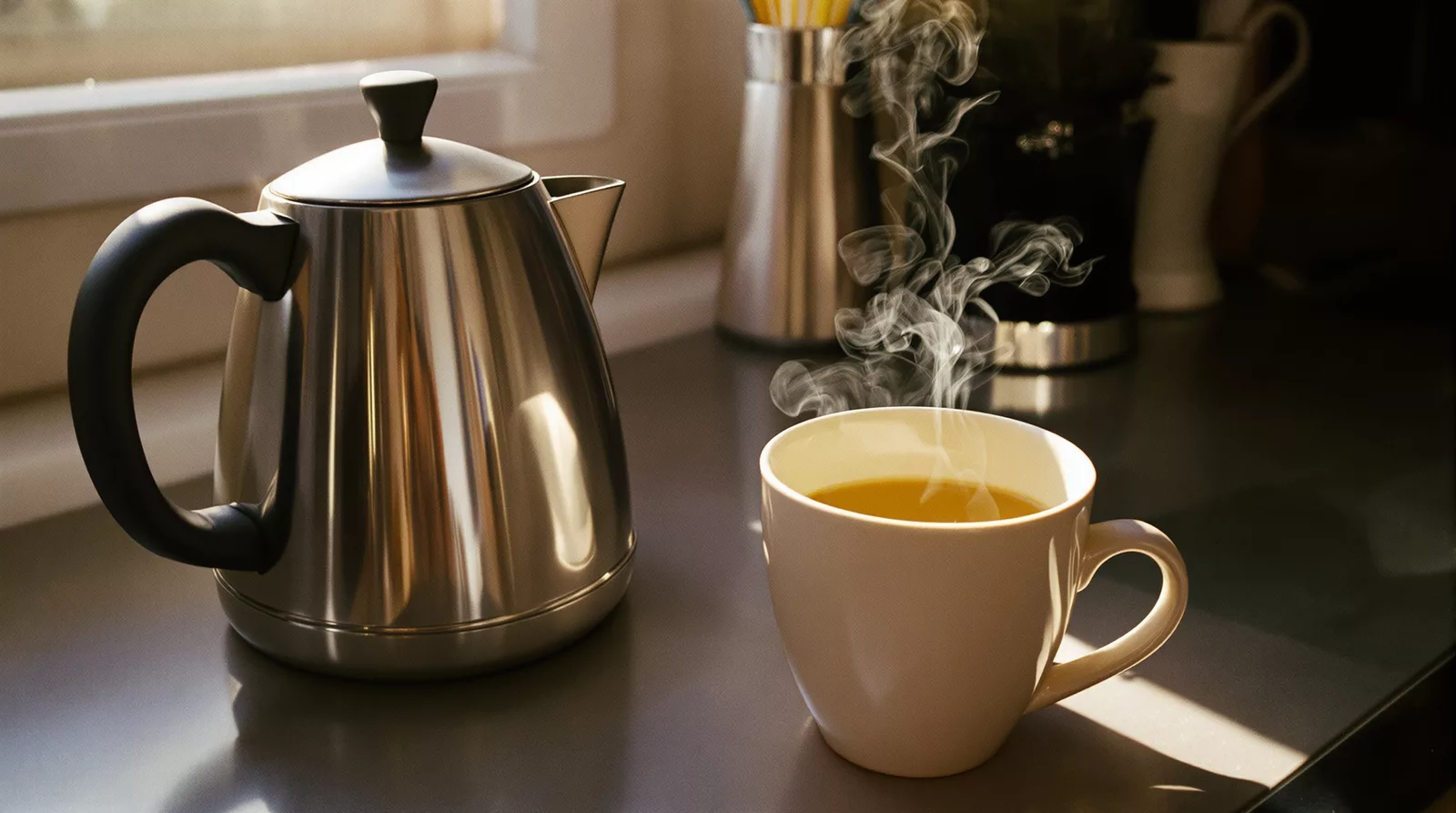 Push the coffee back 60 to 90 minutes